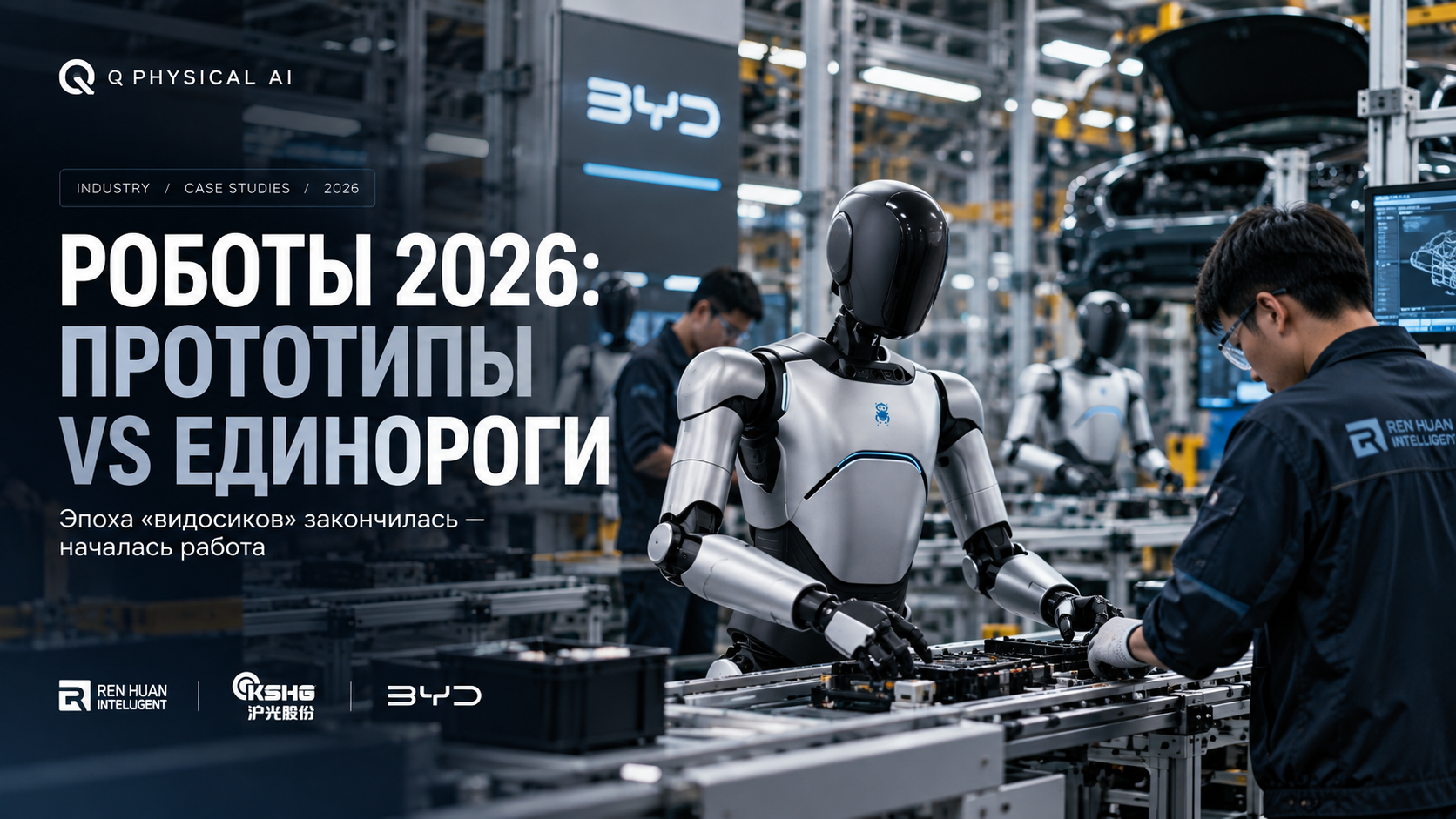 Роботы 2026: Прототипы vs Единороги. Эпоха «видосиков» закончилась — началась работа
